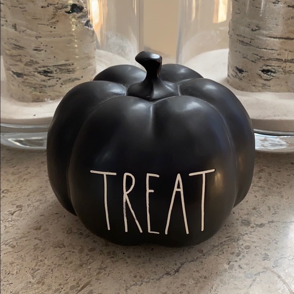 Rae Dunn “Treat” Ceramic Pumpkin - Picture 5 of 5